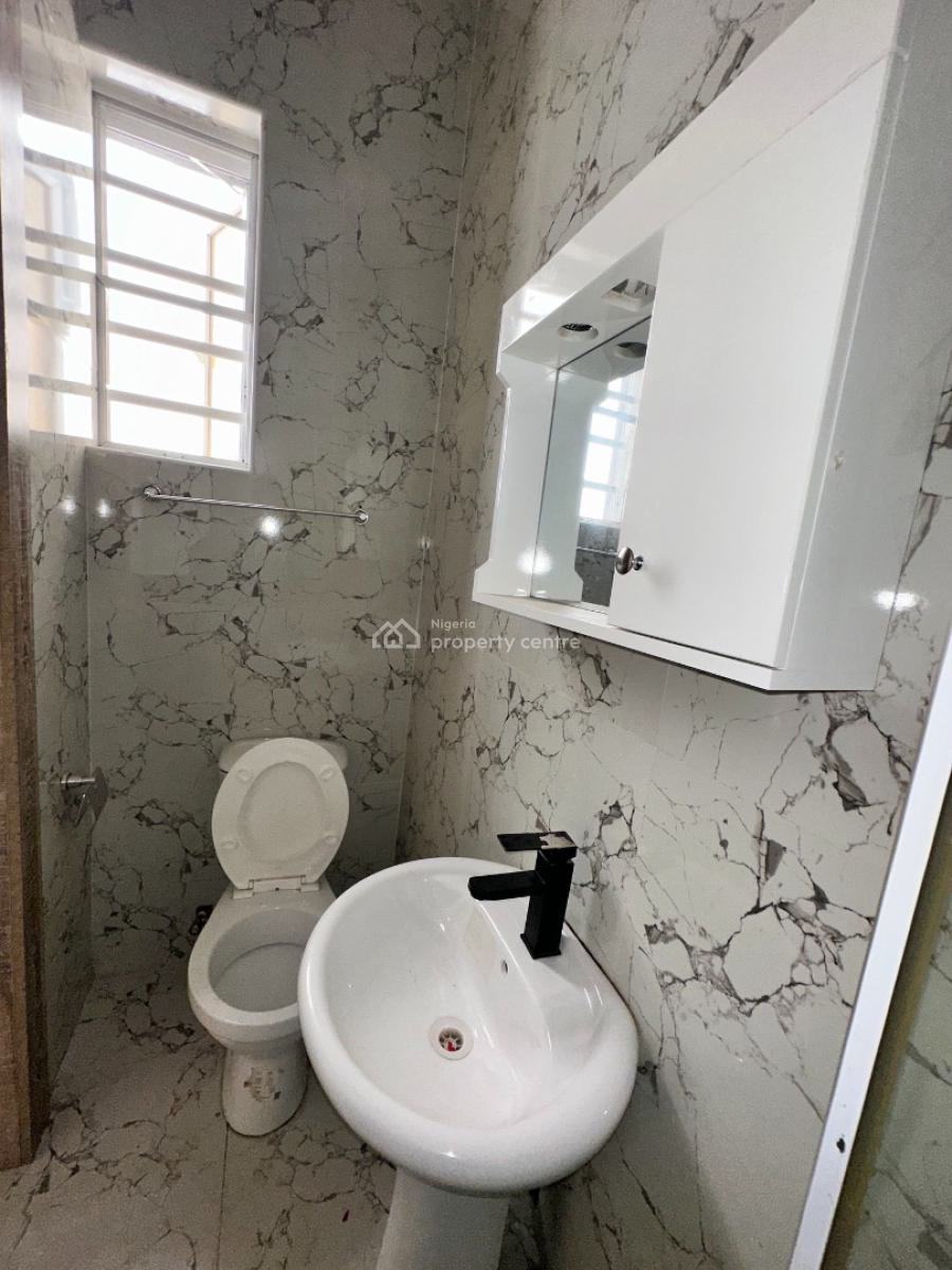 Serviced 4 Bedroom Semi Detached Duplex with Bq, Lekki Conservation, Orchid, Lekki, Lagos, Semi-detached Duplex for Rent