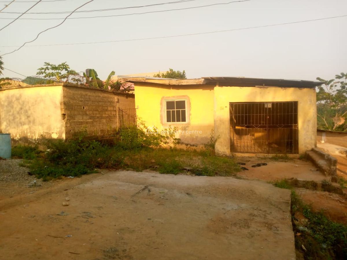 Half Plot of Land with Demoshable Bungalow in a Secured Environment., Onibudo Tipper Garage Akute Ogun State., Akute, Ifo, Ogun, Land for Sale
