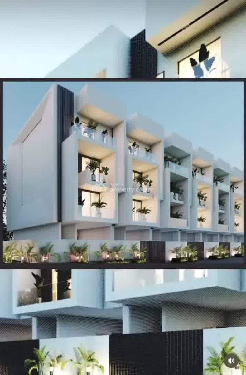 Newly Built Terraces in a Gated Estate Within Lekki Phase 1, Off Lekki Phse 1, Lekki Phase 1, Lekki, Lagos, Terraced Duplex for Sale