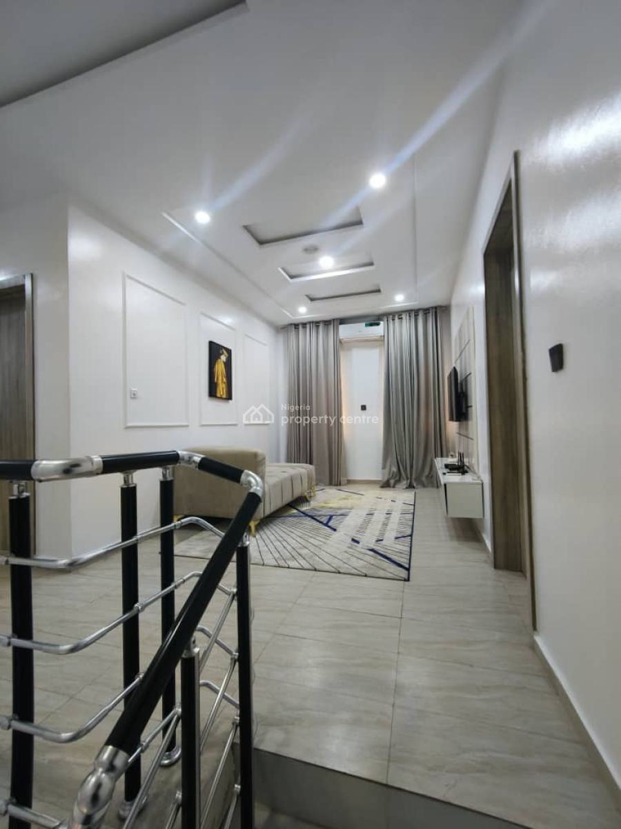 Fully Furnished & Serviced 4 Bedroom Terrace Duplex + Bq, Pool, Gym, Victoria Bay 3, Ikate Elegushi, Lekki, Lagos, Terraced Duplex for Rent