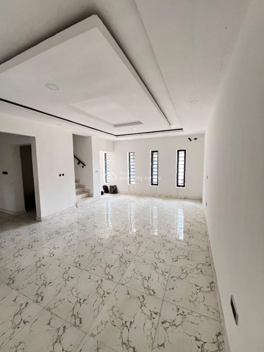 Newly Built 3 Bedroom Terrace Duplex with Bq, Located Inside Secured Estate,at Abraham Adesanya,good Light and Water, Ajah, Lagos, Terraced Duplex for Rent