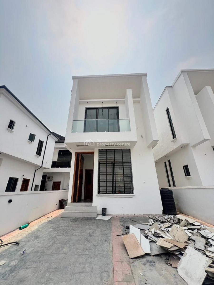 Luxury 5 Bedroom Detached House with Bq in Serene Estate, Osapa, Lekki, Lagos, Detached Duplex for Sale