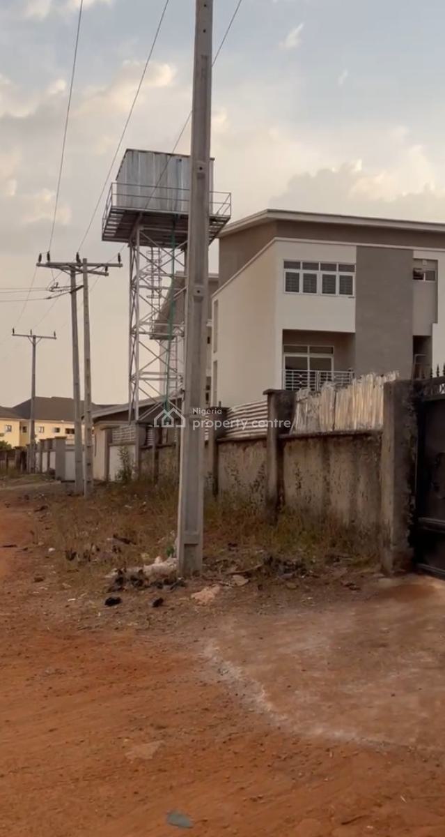 Super Distress 1480 Square Meters Land in a Good Environment, By Aduvie, Jahi, Abuja, Land for Sale