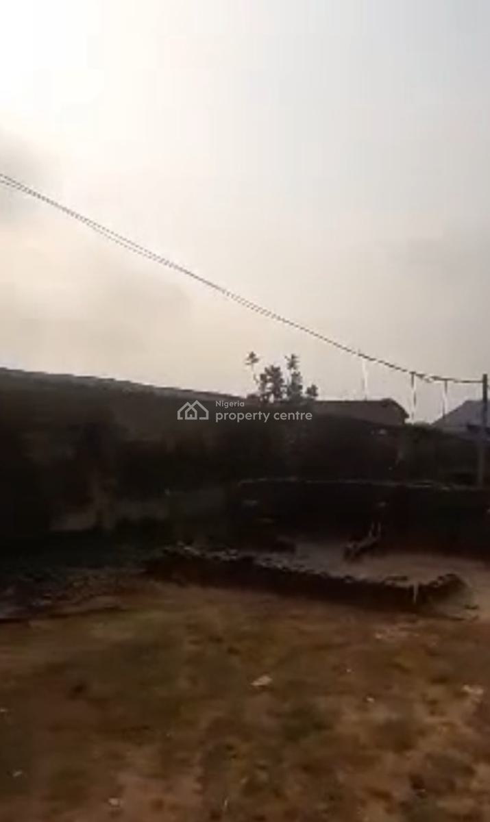 Full Plot of Land, a Setback Bungalow Structure on It.. _land Size:_ 6, Alapere, Ketu, Lagos, Land for Sale