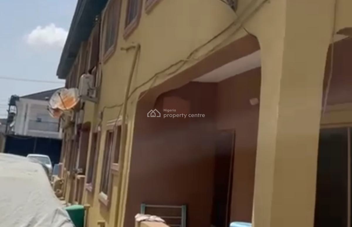 6nos of 2bedroom Flat, 1room Selfcontain, 1miniflat & 1shop, Off Ago Palace Way, Okota, Isolo, Lagos, Block of Flats for Sale