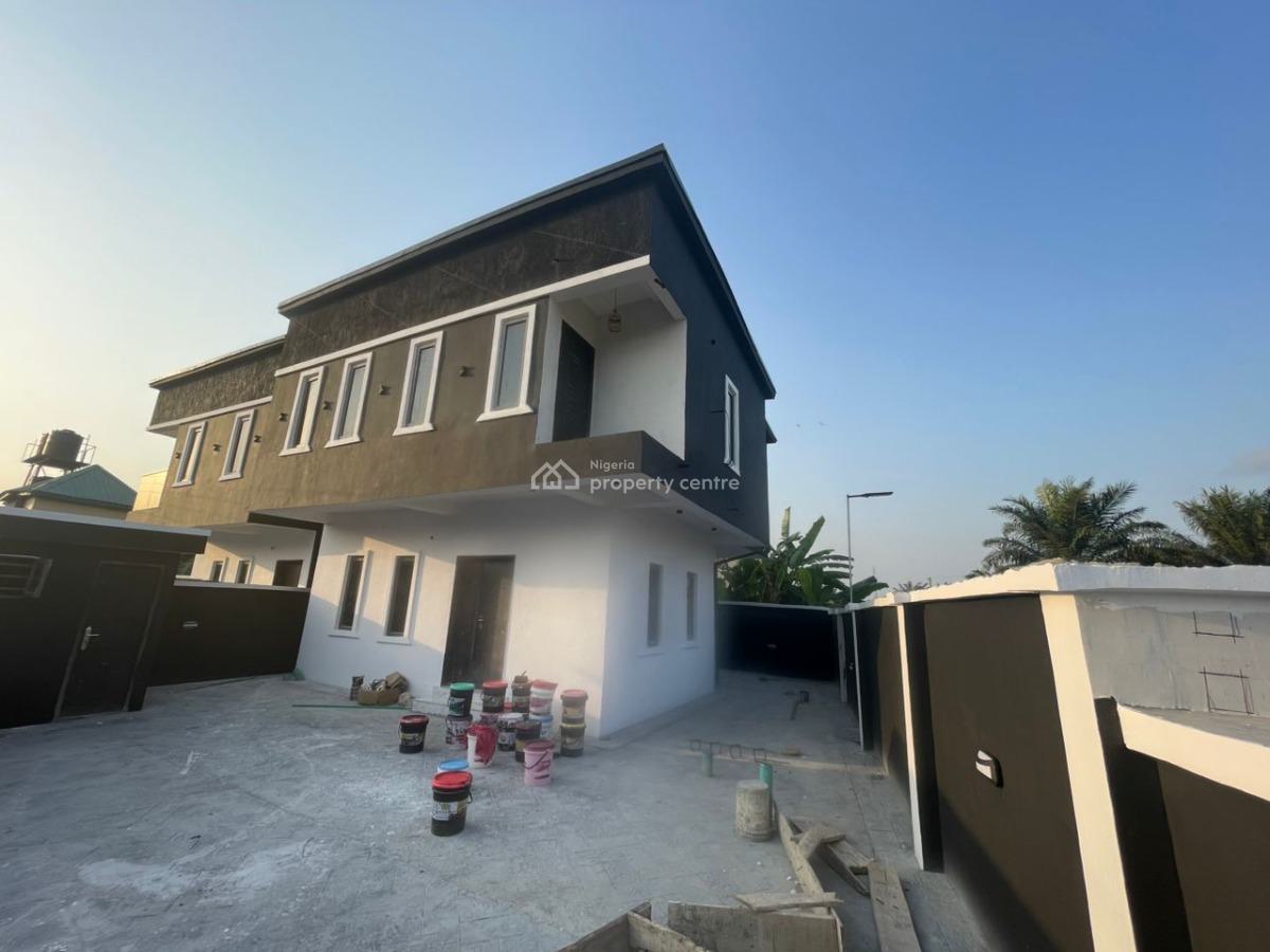Newly Built 3 Bedroom Duplex Fully Detached Duplex, Oribanwa, Ibeju Lekki, Lagos, Detached Duplex for Sale