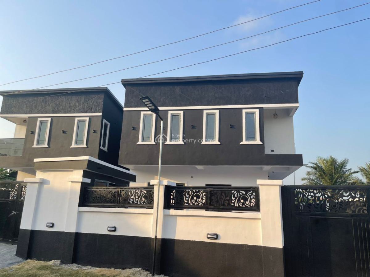Newly Built 3 Bedroom Duplex Fully Detached Duplex, Oribanwa, Ibeju Lekki, Lagos, Detached Duplex for Sale
