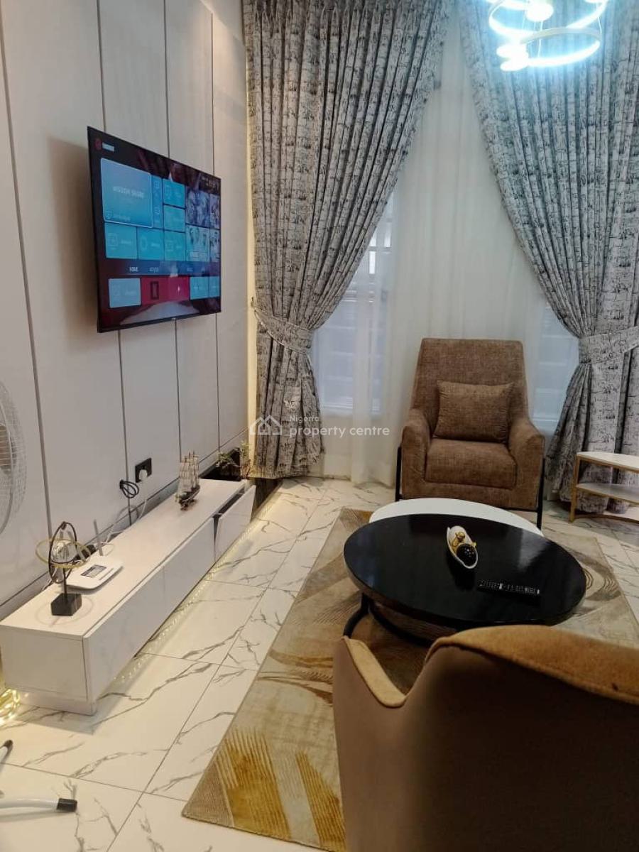 Beautifully Furnished Studio Apartment with Kitchen and Everything, Chevy View Estate Chevron, Lekki, Lagos, Self Contain (single Rooms) for Rent