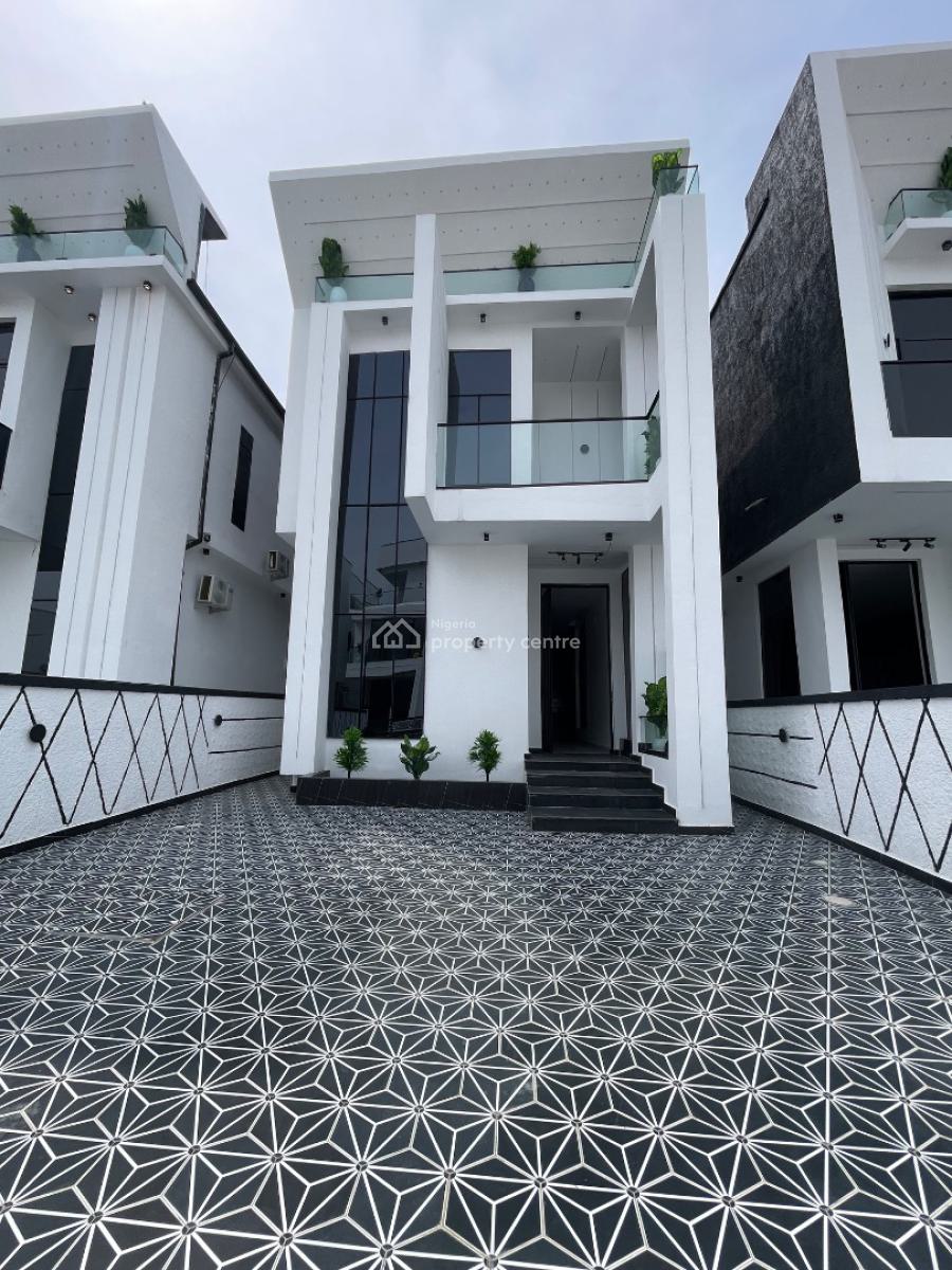 5 Bedroom Fully Detached Duplex, Chevron, Lekki, Lagos, House for Sale