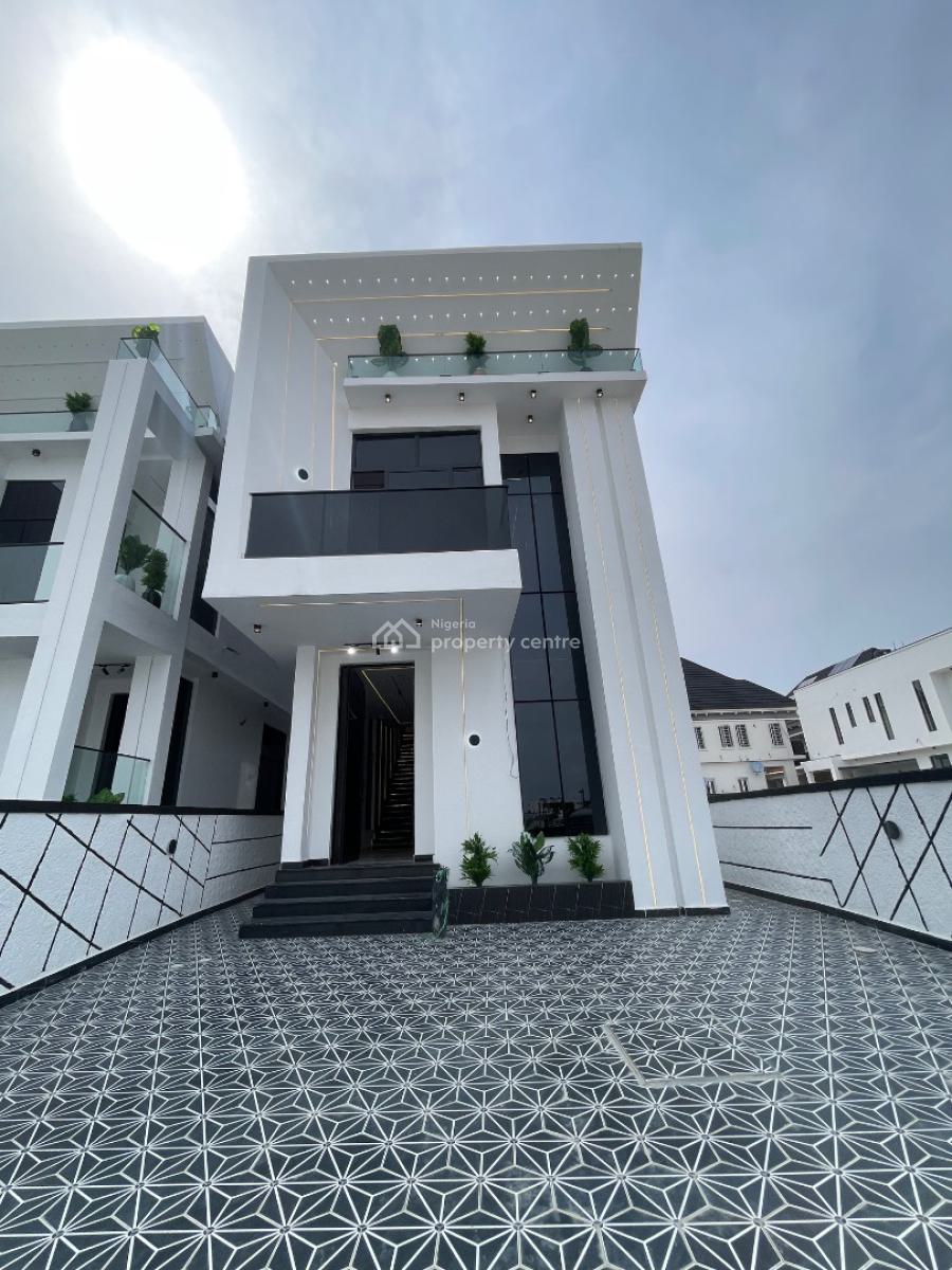 5 Bedroom Fully Detached Duplex, Chevron, Lekki, Lagos, House for Sale
