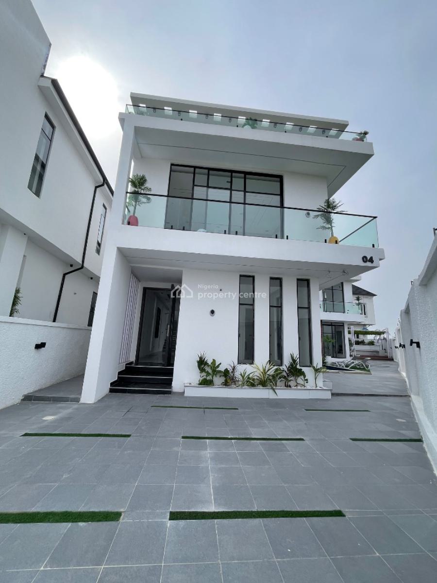 5 Bedroom Fully Detached Duplex, Chevron Lagos, Lekki, Lagos, House for Sale