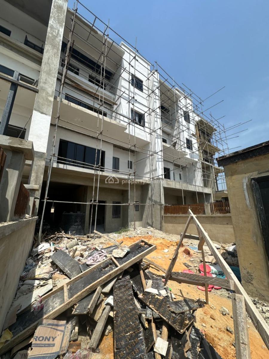 2 Units of Spacious Semi-finished 4-bedroom Semi-detached Duplexes, Ikoyi, Lagos, Semi-detached Duplex for Sale