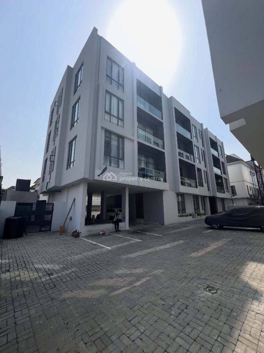 Well Built 2 Bedroom Apartment with En-suite Rooms, Chevron, Lekki, Lagos, Flat / Apartment for Rent