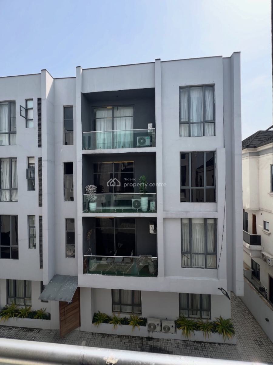 Well Built 2 Bedroom Apartment with En-suite Rooms, Chevron, Lekki, Lagos, Flat / Apartment for Rent