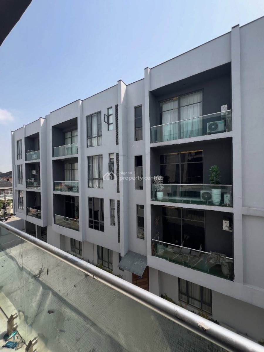 Well Built 2 Bedroom Apartment with En-suite Rooms, Chevron, Lekki, Lagos, Flat / Apartment for Rent