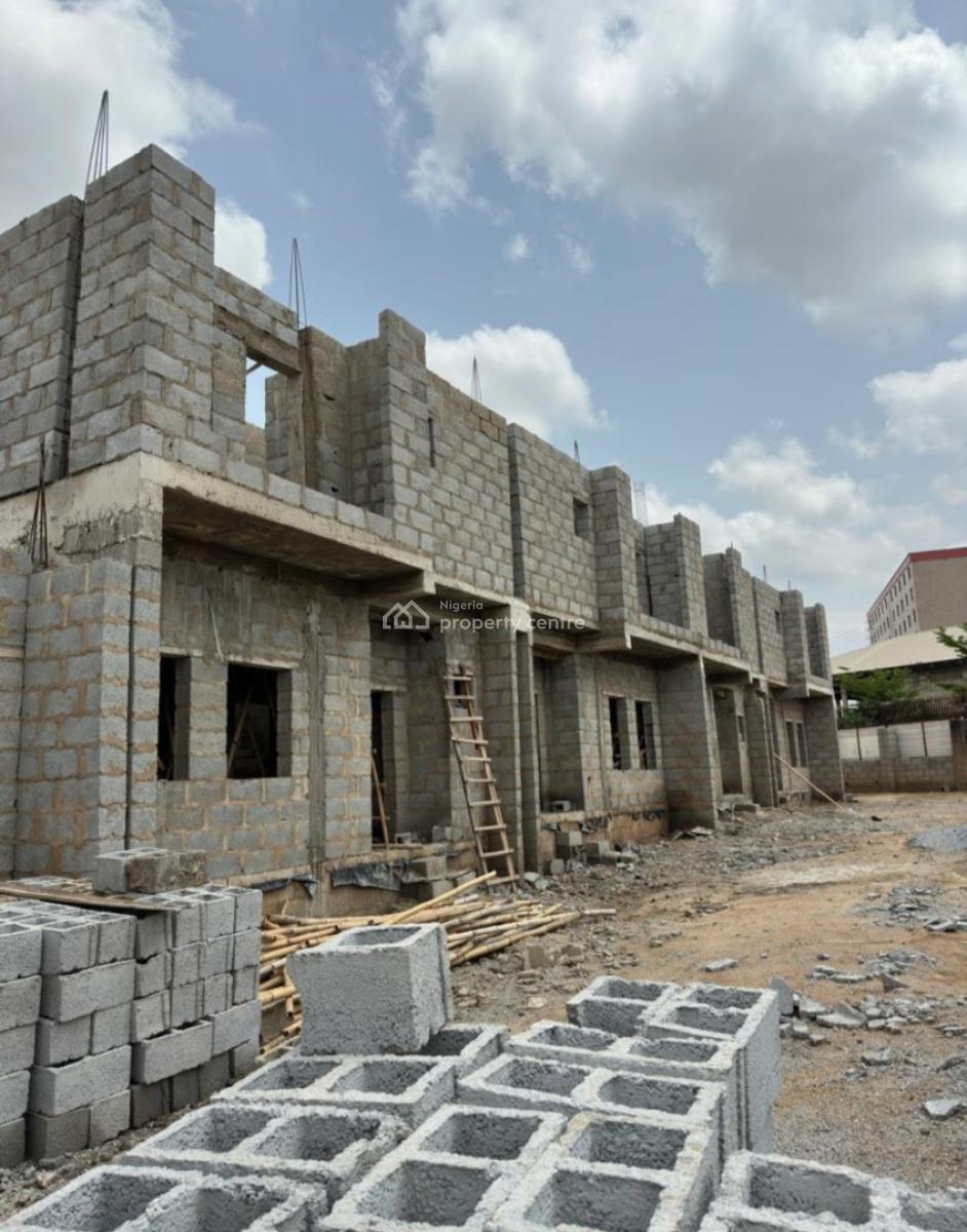 Cheapest 4bedroom Terrace Duplex with Bq in Dakibiyu By Jabi, Dakibiyu, Jabi, Abuja, Terraced Duplex for Sale