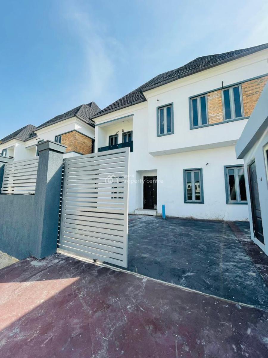 Luxury and Brand New 4 Bedroom Semi Detached Duplex with Bq, Orchid Road, Very Serene Neighborhood, Flood Free Roads and Secured, Lekki, Lagos, Semi-detached Duplex for Sale