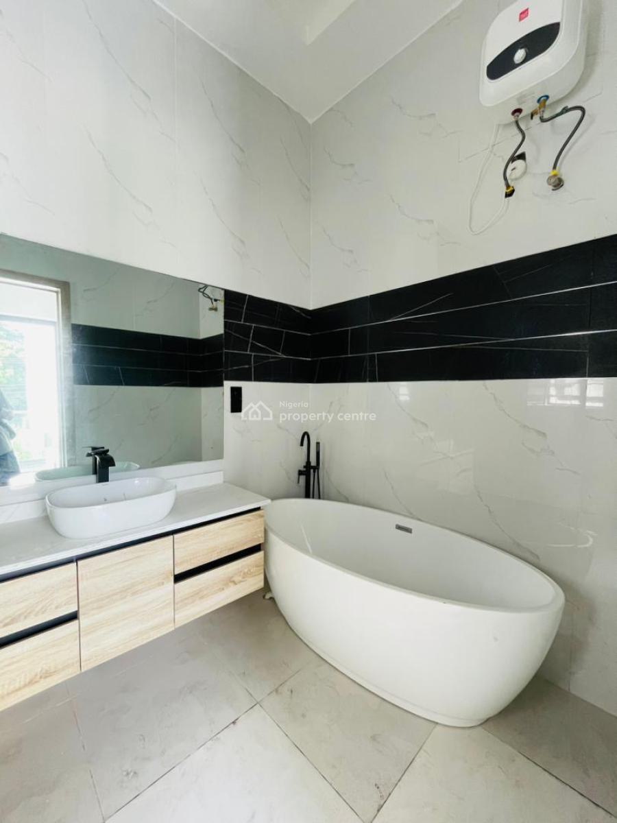 Luxury and Magnificently Built 4 Bedroom Semi Detached Duplex with Bq, Chevron Drive, Lekki, Very Secured and Gated Estate, Flood Free, Lekki, Lagos, Semi-detached Duplex for Sale