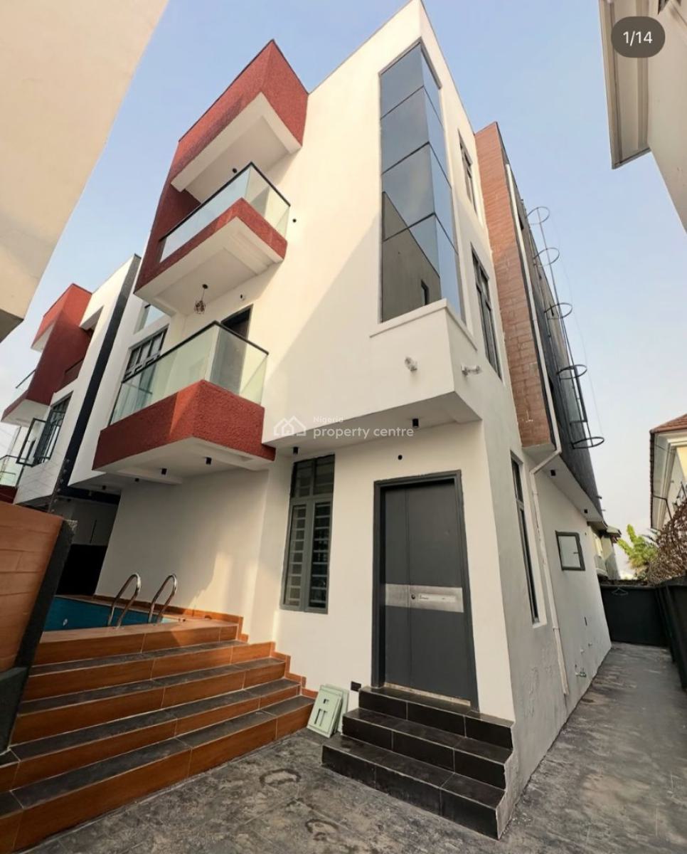 5 Bedroom Semi Detached Duplex, Lekki Phase 1, Lekki, Lagos, Semi-detached Duplex for Rent