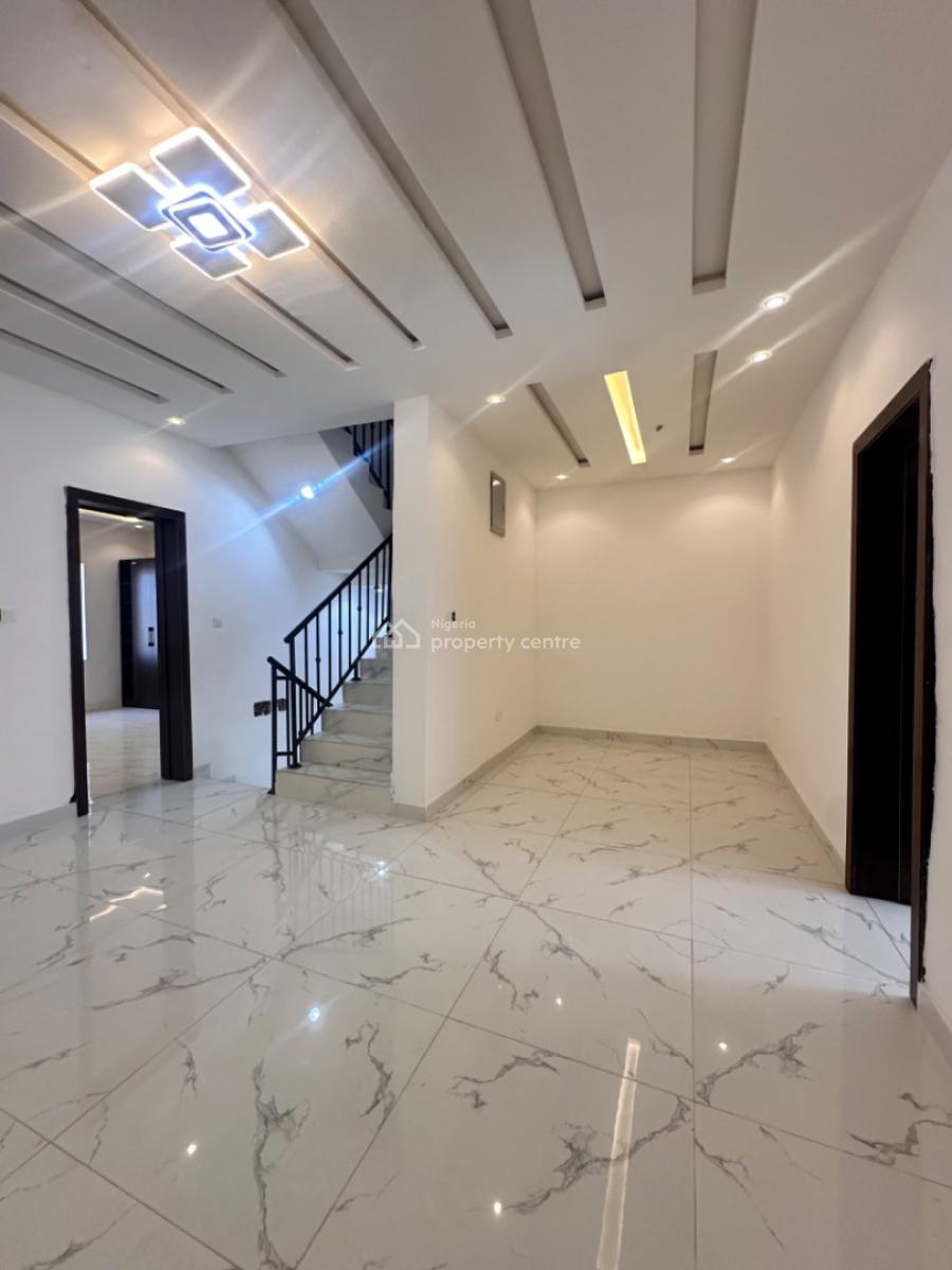 Clean and Secured 4bedroom Duplex, New Road By The Coastal Road, Lekki, Lagos, Terraced Duplex for Sale