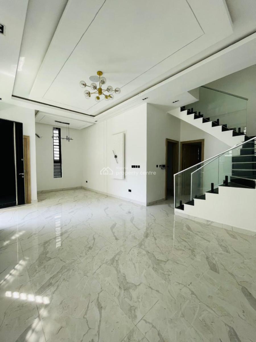 Luxury Well Finished 4 Bedroom Semi Detached Duplex with Pool and Bq, Orchid Road, Highly Secured and Gated Call to Access Estate, No Flood, Lekki, Lagos, Semi-detached Duplex for Sale