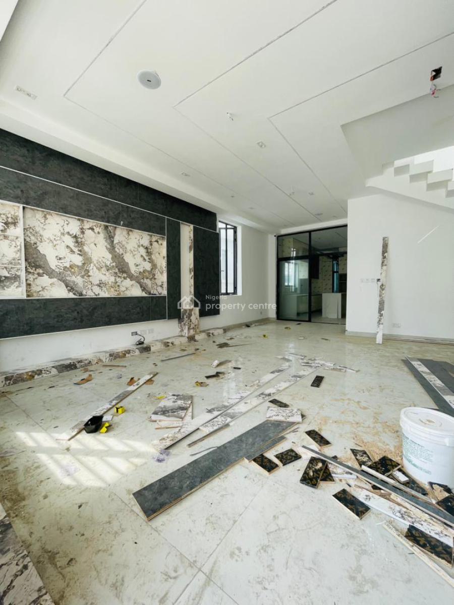 Luxury Well Finished 4 Bedroom Semi Detached Duplex with Pool and Bq, Orchid Road, Highly Secured and Gated Call to Access Estate, No Flood, Lekki, Lagos, Semi-detached Duplex for Sale