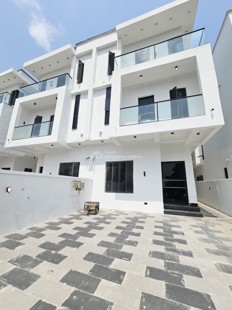 Exclusive Spacious 5bedroom Semi Detached Duplex with Bq, Ikota, Lekki, Lagos, Semi-detached Duplex for Sale