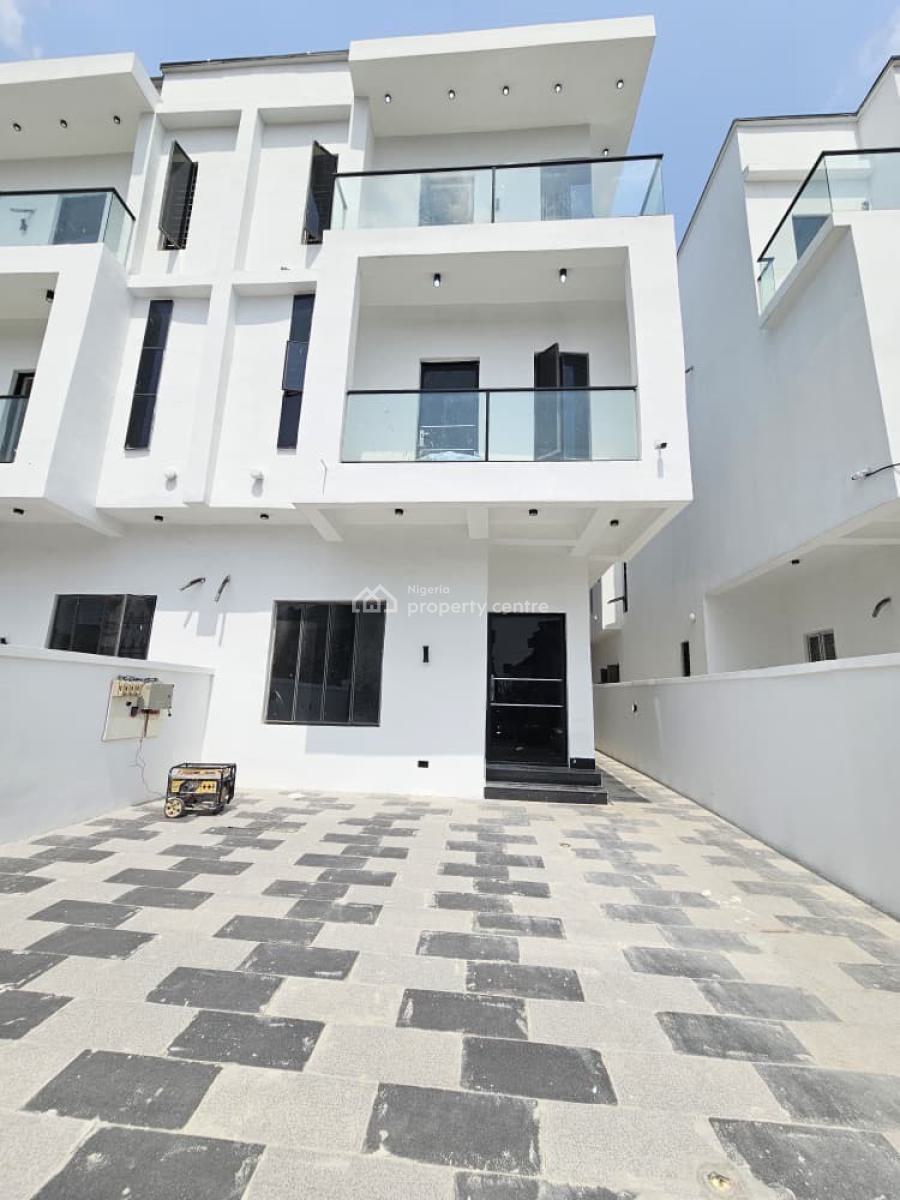 Exclusive Spacious 5bedroom Semi Detached Duplex with Bq, Ikota, Lekki, Lagos, Semi-detached Duplex for Sale