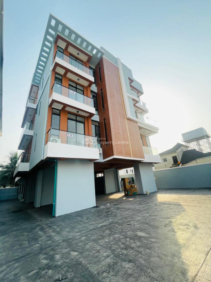 Contemporary and Luxuriously Built 2 Bedroom Apartment in Priced Area, Very Secure and Serene Environment, Flood Free Roads, Best Investment, Ologolo, Lekki, Lagos, Block of Flats for Sale