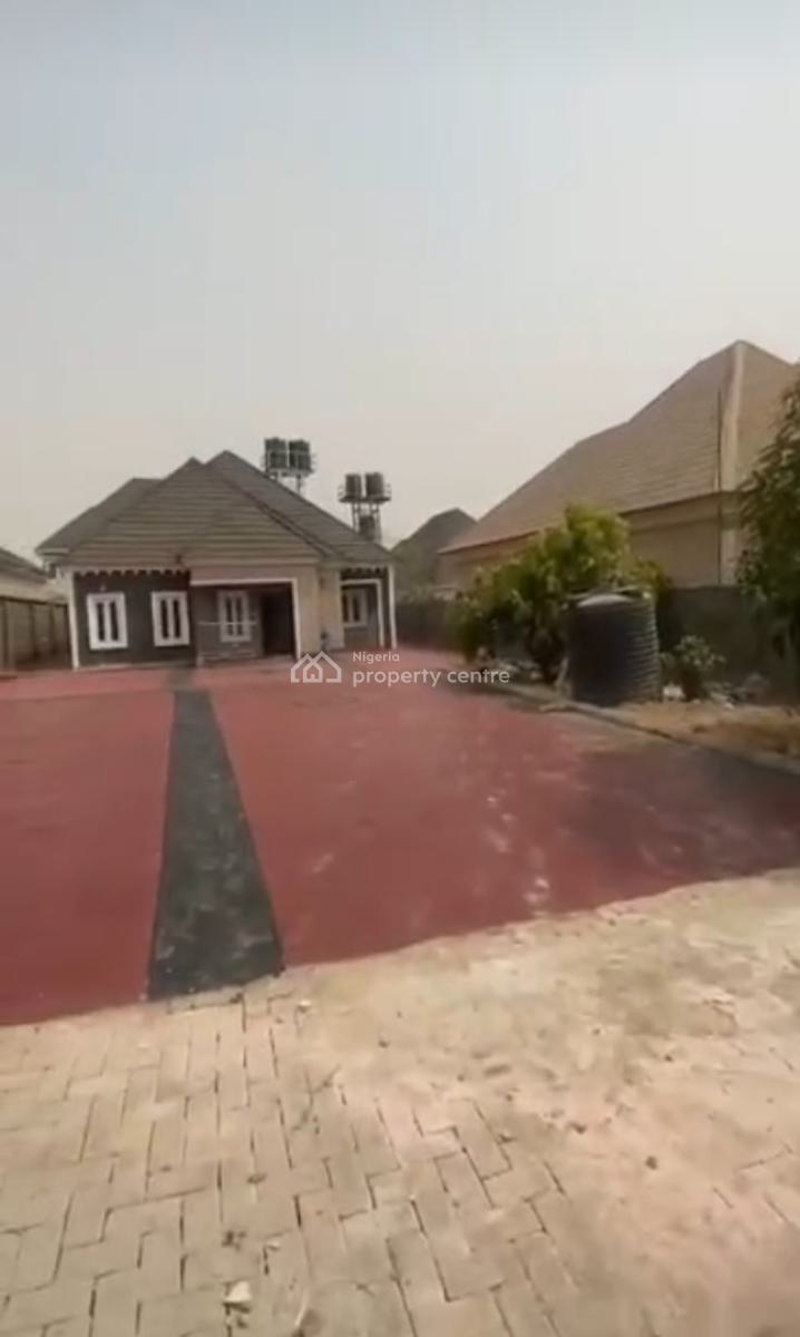 Newly Built 3 Bedroom Fully Detached Bungalow with Security House., Airport Road, Lugbe District, Abuja, Detached Bungalow for Rent