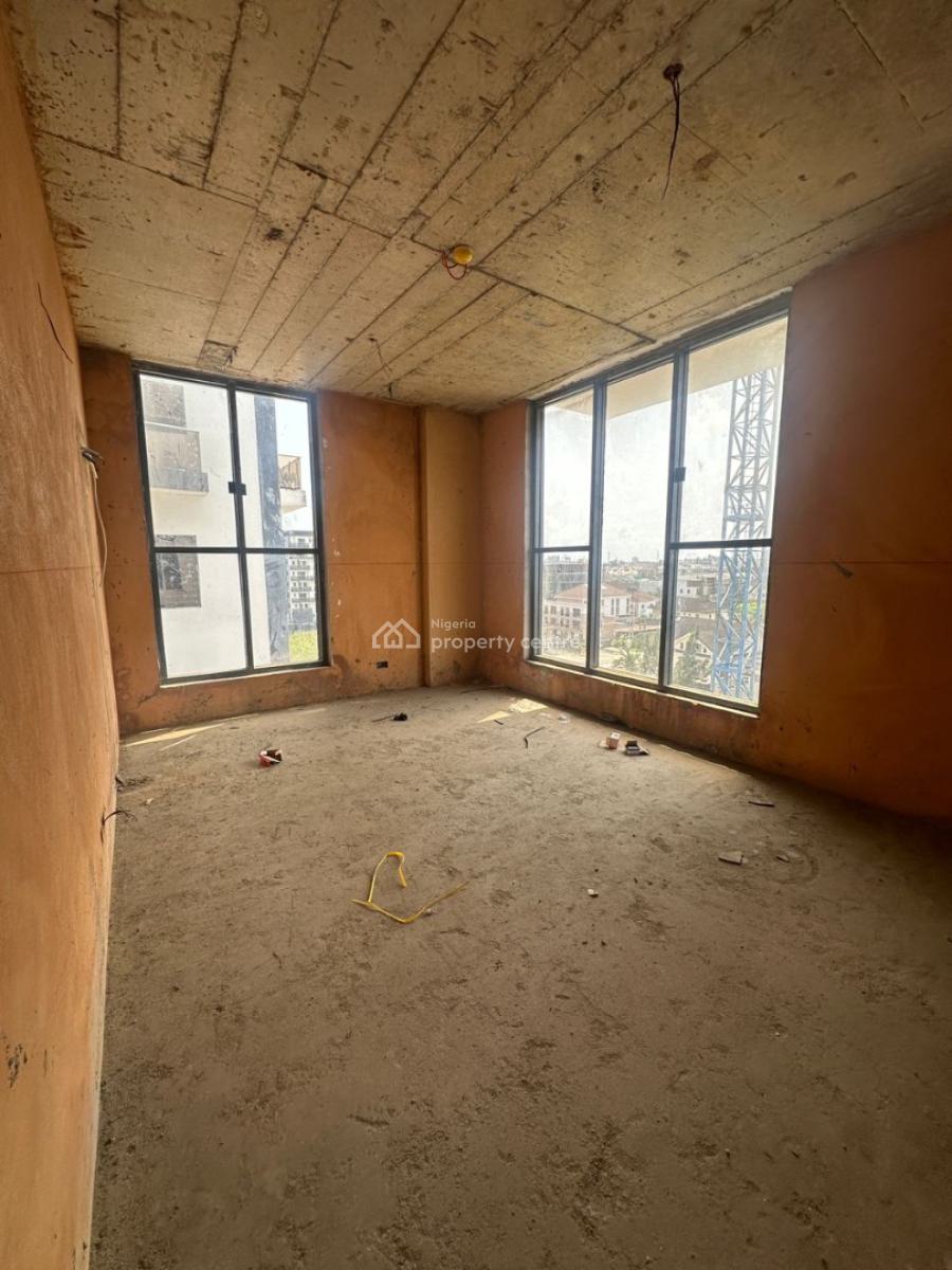 Spacious 4-bedroom Semi-finished Maisonette Apartment with Pool, Ikoyi, Lagos, Flat / Apartment for Sale