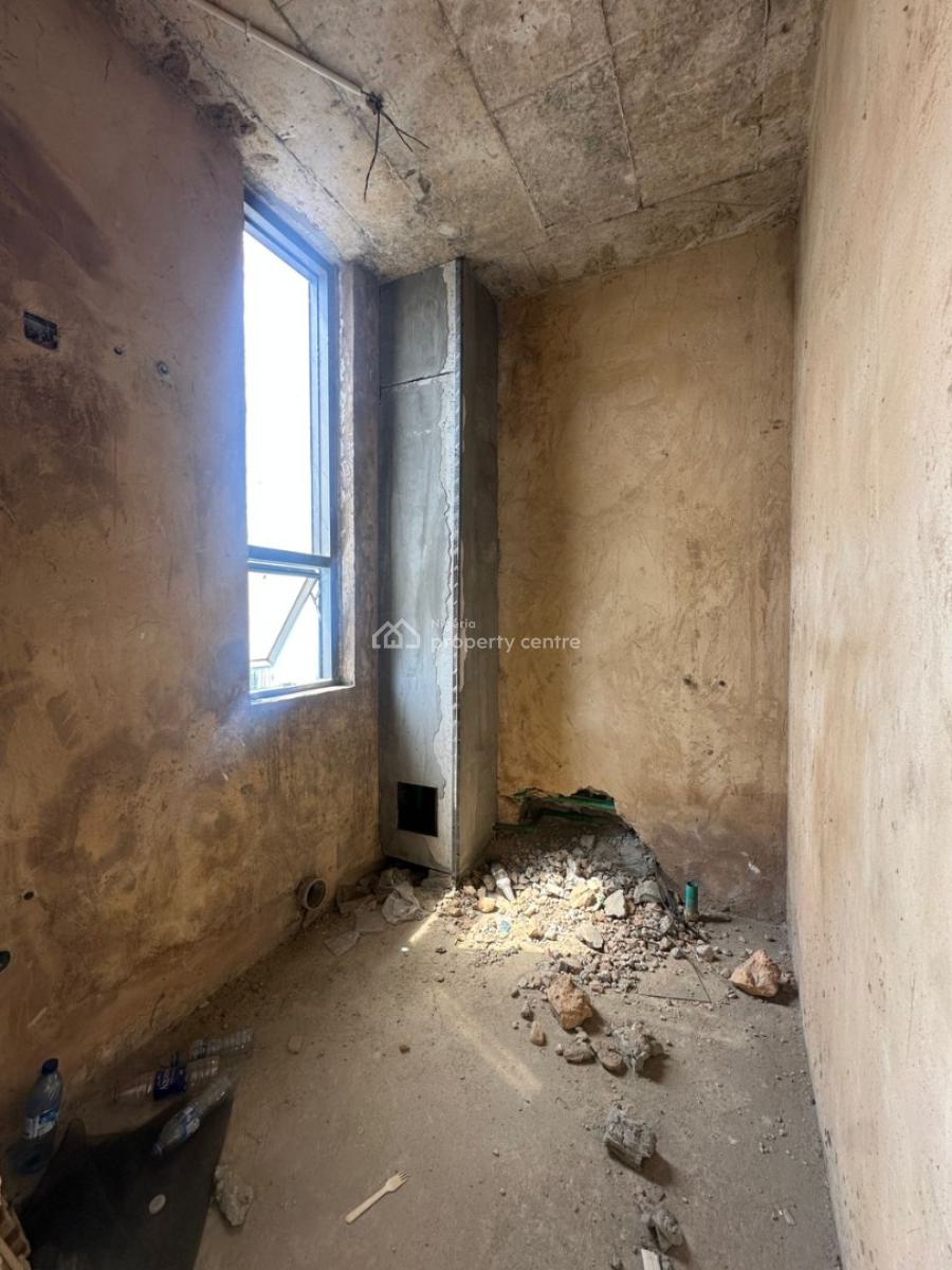 Spacious 4-bedroom Semi-finished Maisonette Apartment with Pool, Ikoyi, Lagos, Flat / Apartment for Sale