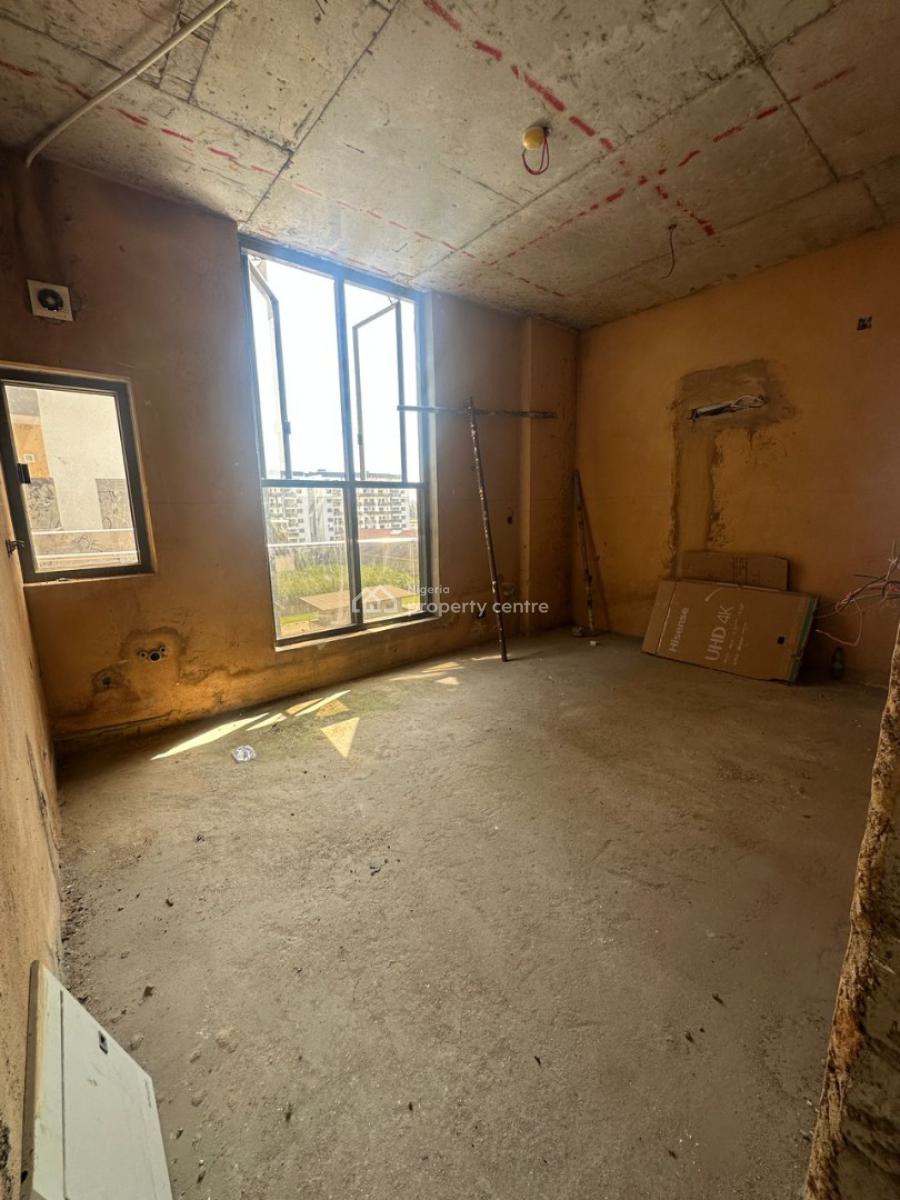 Spacious 4-bedroom Semi-finished Maisonette Apartment with Pool, Ikoyi, Lagos, Flat / Apartment for Sale