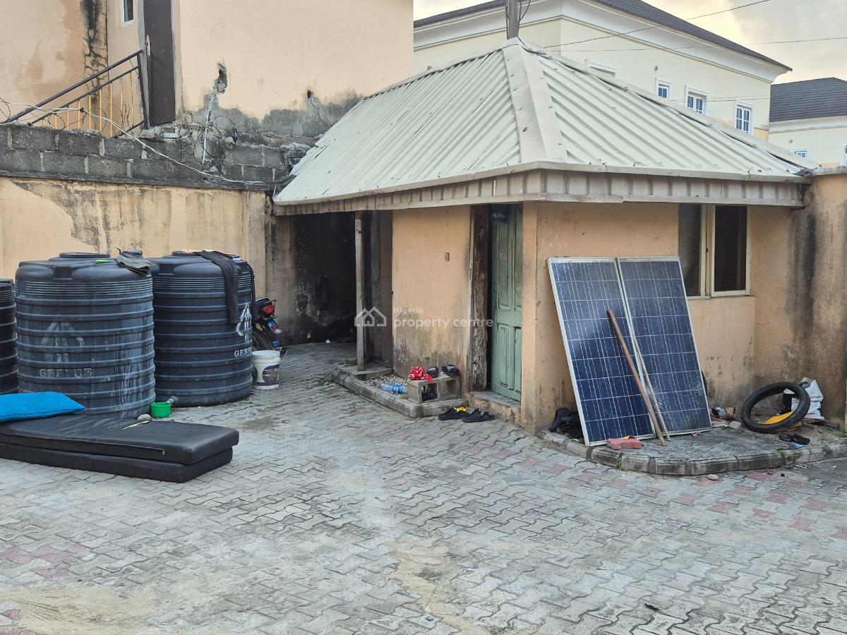 a Plot and Half with Four of 3 Bedrooms Blocks of Flats and Bqs, Igbo Efon, Lekki, Lagos, Block of Flats for Sale