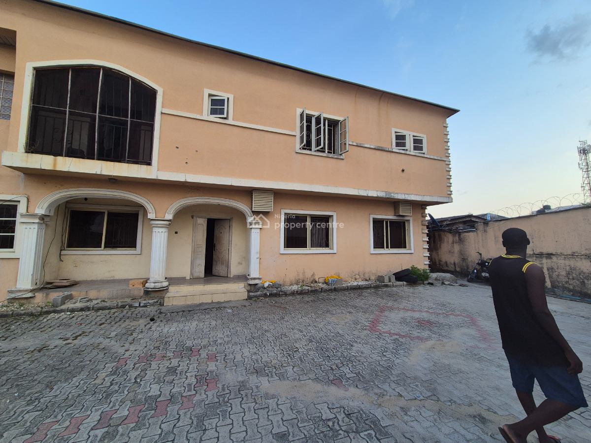 a Plot and Half with Four of 3 Bedrooms Blocks of Flats and Bqs, Igbo Efon, Lekki, Lagos, Block of Flats for Sale