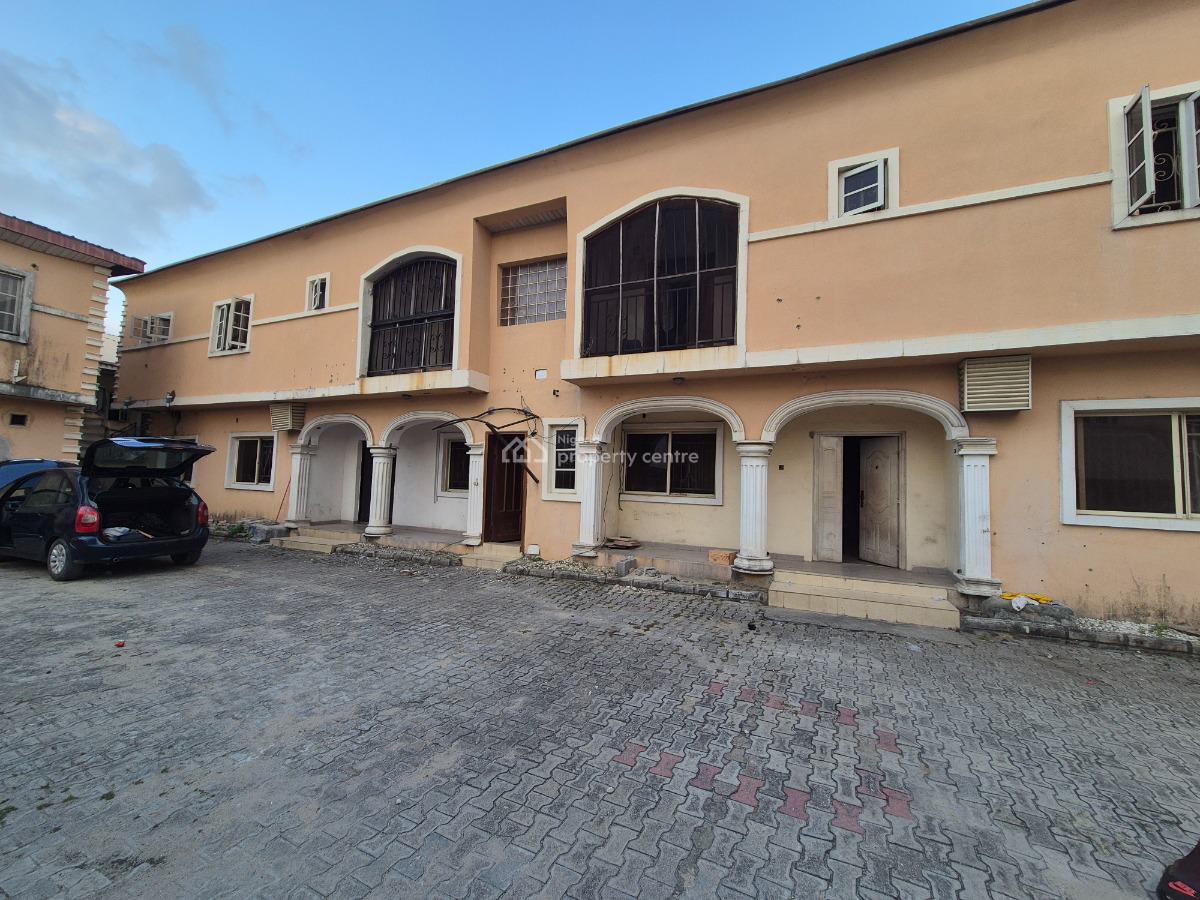a Plot and Half with Four of 3 Bedrooms Blocks of Flats and Bqs, Igbo Efon, Lekki, Lagos, Block of Flats for Sale