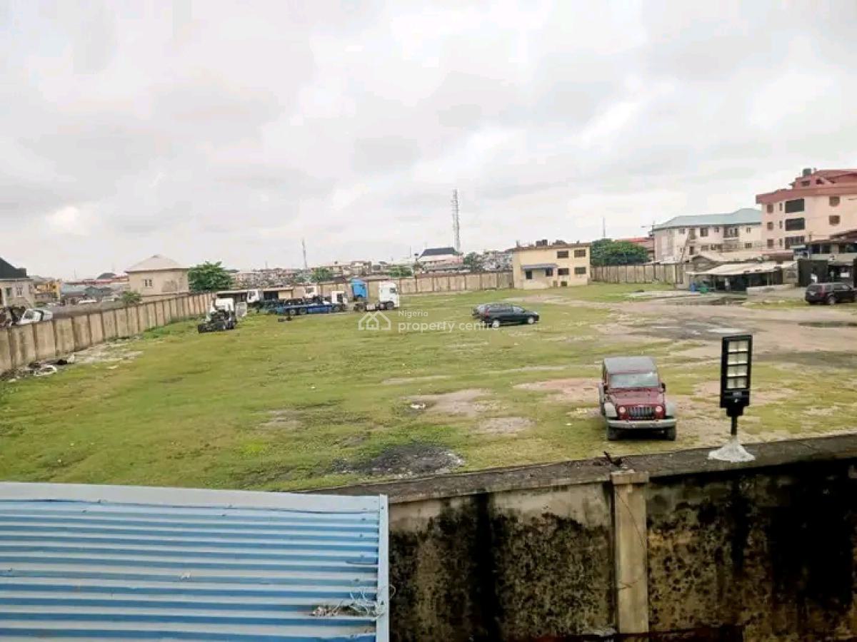 a Large Parcel of Land of 14,573m² with Structure Suitable for Estate, By Tin Can Island, Apapa, Lagos, Mixed-use Land for Sale