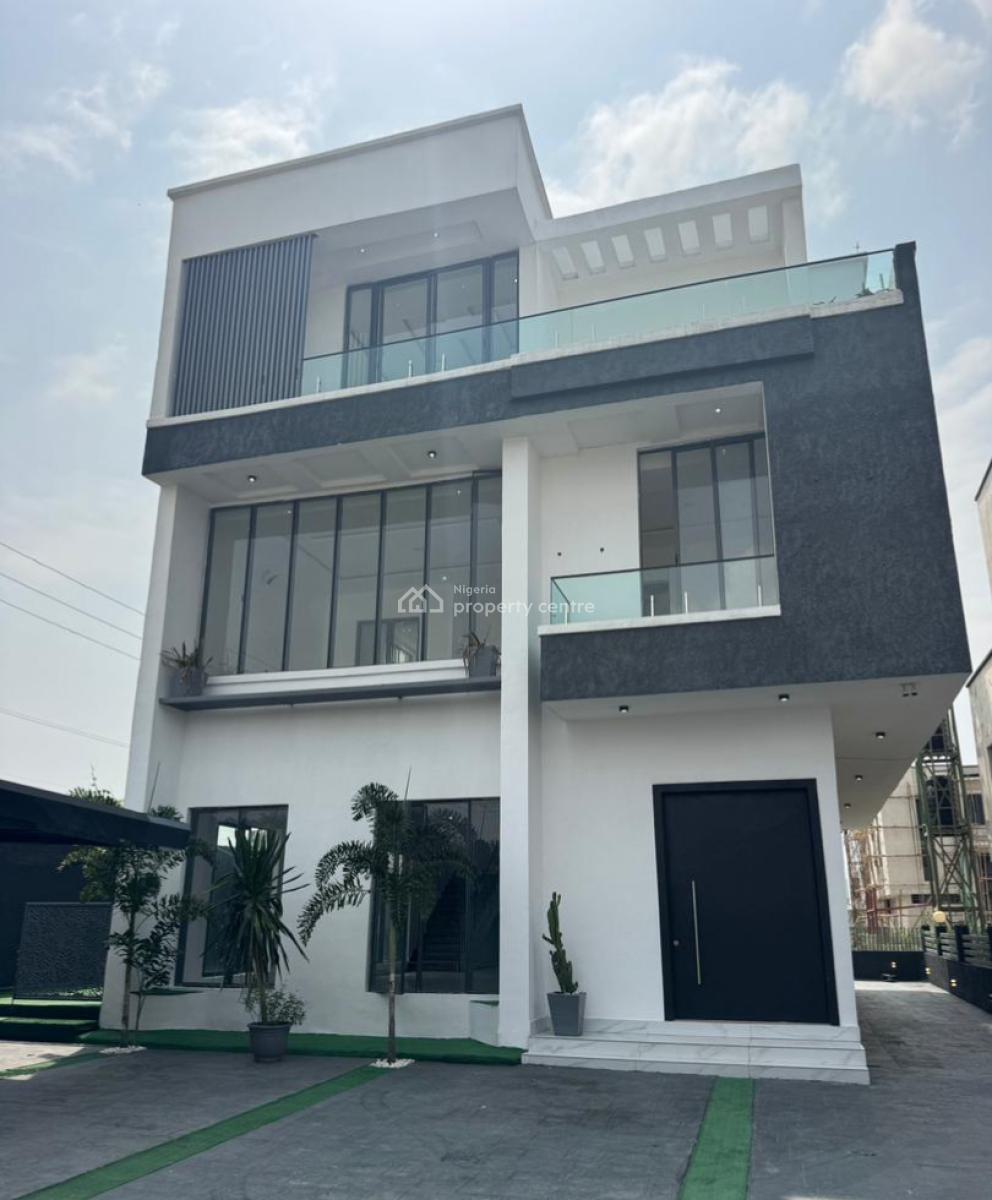 Luxurious 5 Beds Detached Duplex with a Cinema & Pool , Elevator, Osapa London, Lekki, Lagos, Detached Duplex for Sale
