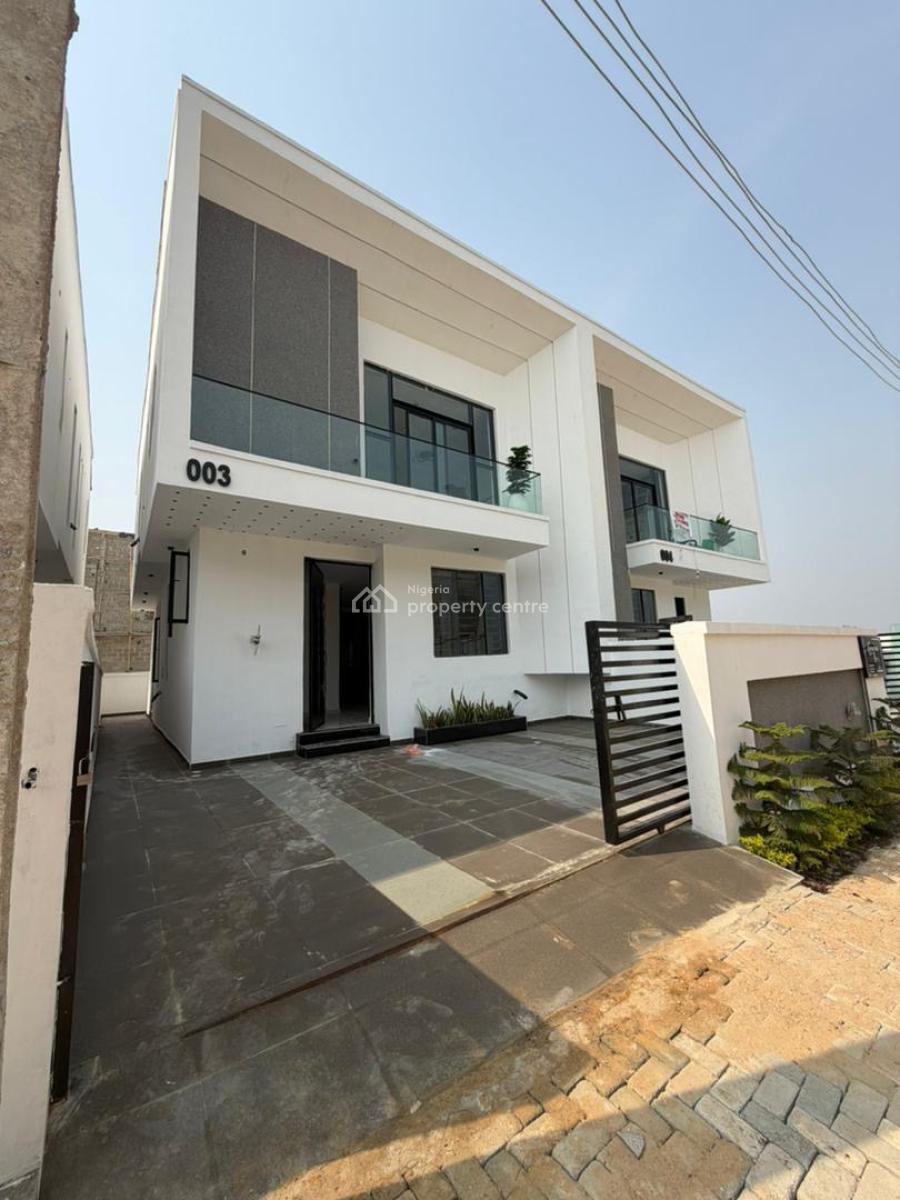 4bedroom Semi Detached Duplex with Bq, Ajah, Lagos, Semi-detached Duplex for Sale