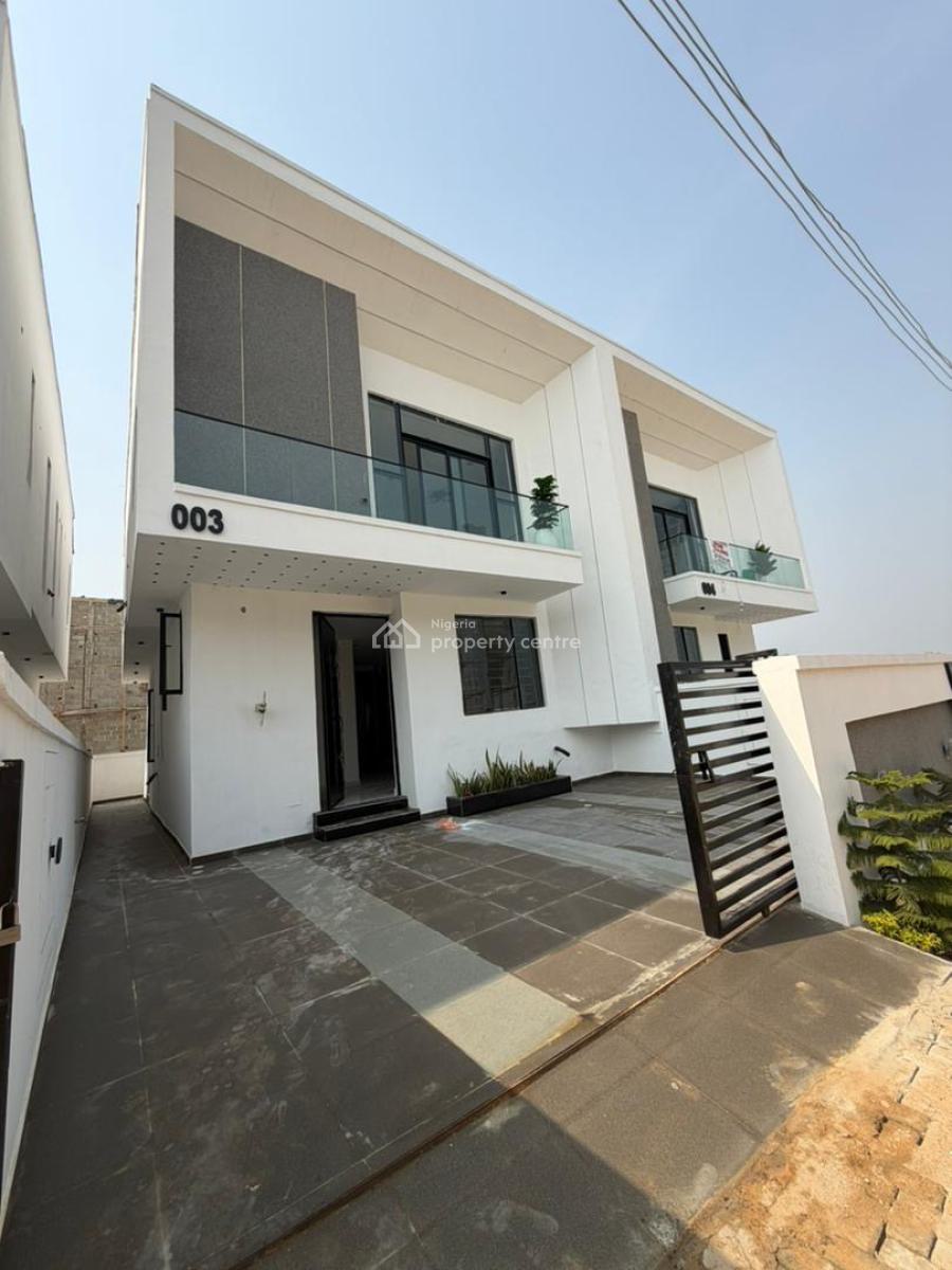 4bedroom Semi Detached Duplex with Bq, Ajah, Lagos, Semi-detached Duplex for Sale