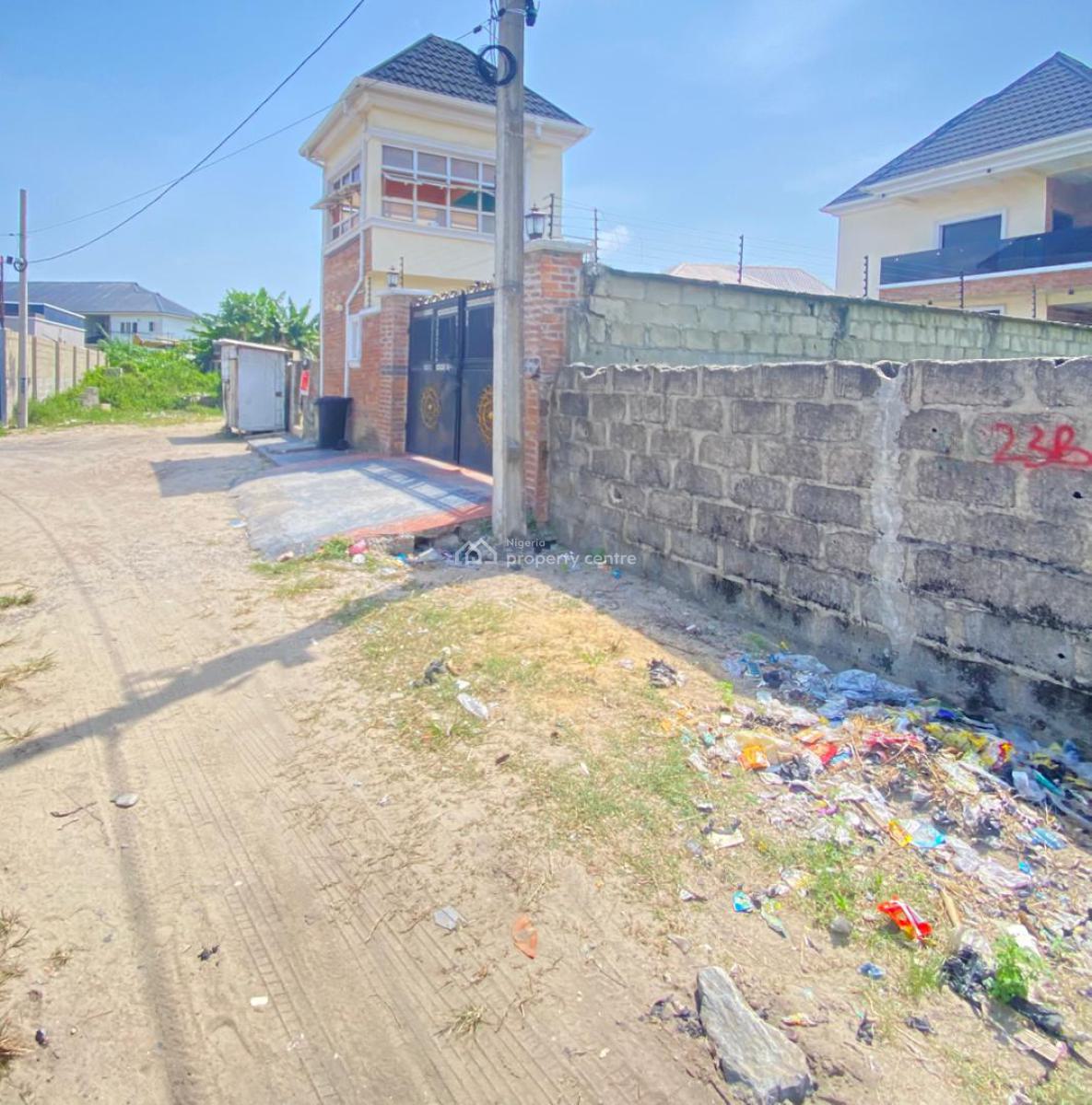 Half Plot of Land at Alashela Estate Ogombo Ajah, Alashela Estate, Ogombo Road, Ogombo, Ajah, Lagos, Residential Land for Sale