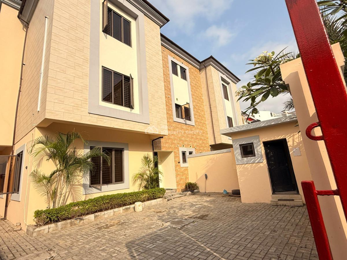 Self-serviced 5-bedroom Semi-detached + Bq (2 Units Available), Off Banana Island Road, Ikoyi, Lagos, Semi-detached Duplex for Rent