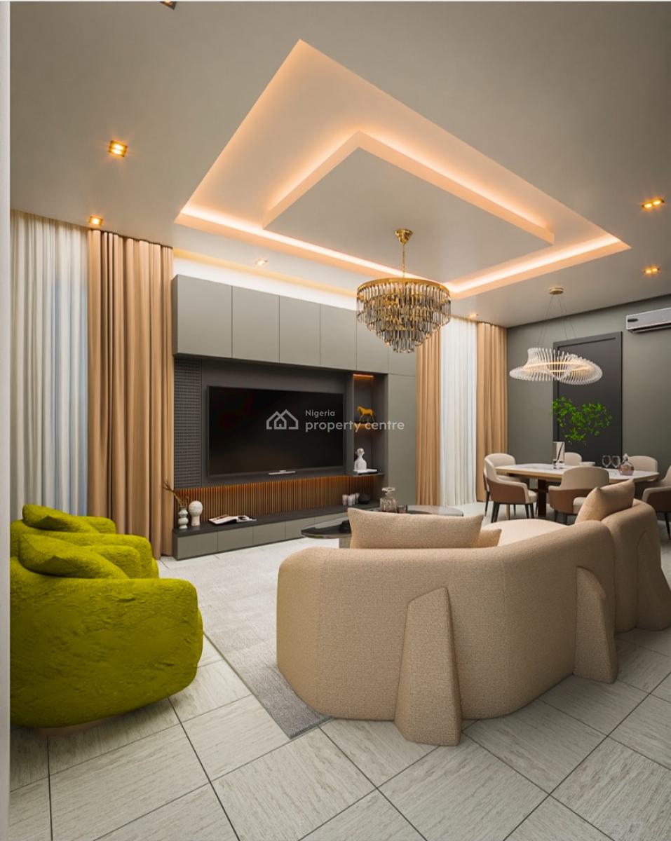 Luxury 3 Bedroom Terrace Duplex with Fitted Kitchen and Maids Room, Lekki Gardens Phase 4 Road Behind Lagos Business School(lbs), Ajiwe, Ajah, Lagos, Terraced Duplex for Sale