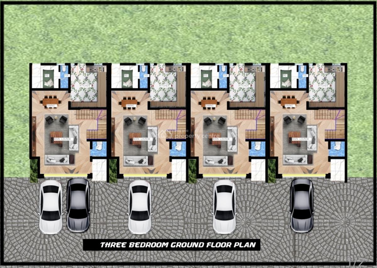 Luxury 3 Bedroom Terrace Duplex with Fitted Kitchen and Maids Room, Lekki Gardens Phase 4 Road Behind Lagos Business School(lbs), Ajiwe, Ajah, Lagos, Terraced Duplex for Sale