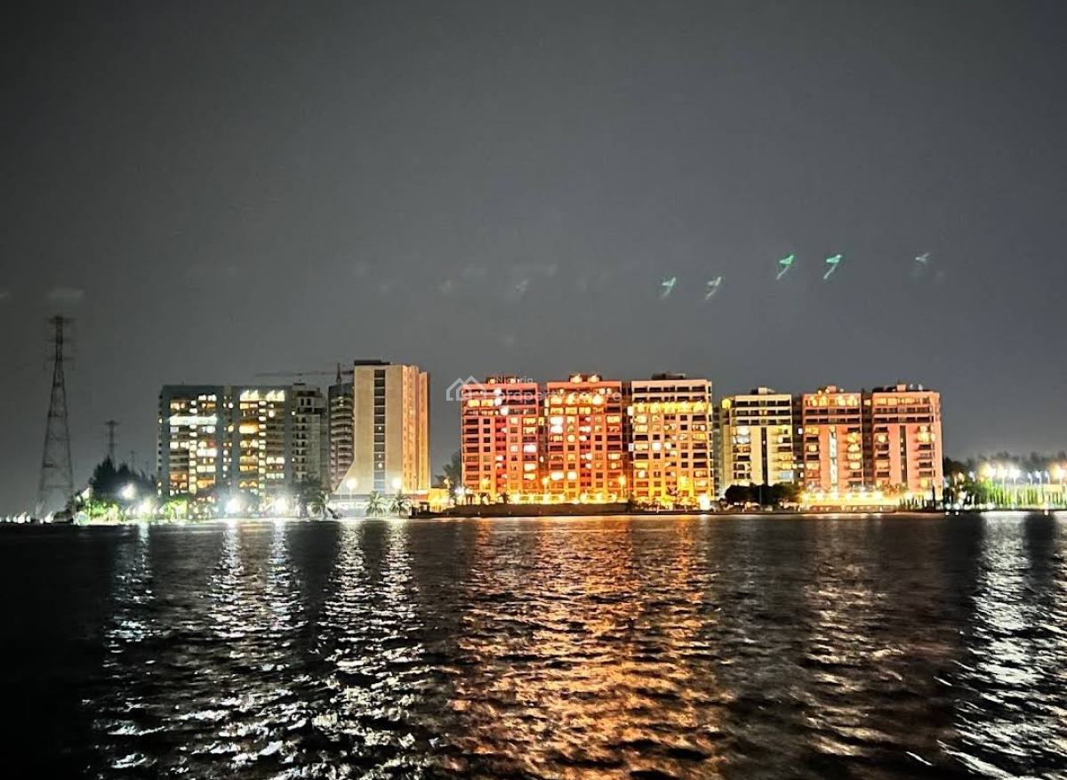 Luxury Waterfront Furnished 3bedroom Apartment with Bq & All Amenities, Ocean Parade, Banana Island, Ikoyi, Lagos, Flat / Apartment for Rent