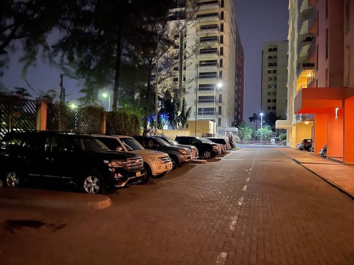 Luxury Waterfront Furnished 3bedroom Apartment with Bq & All Amenities, Ocean Parade, Banana Island, Ikoyi, Lagos, Flat / Apartment for Rent