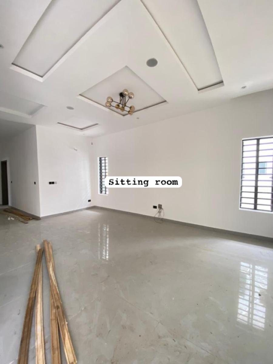 Beautifully Built 5 Bedroom Semi Detached Duplex, Bq Self Compound, Osapa, Lekki, Lagos, Semi-detached Duplex for Sale