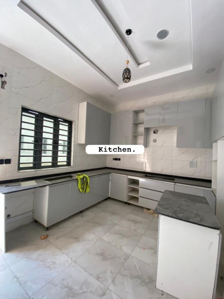 Beautifully Built 5 Bedroom Semi Detached Duplex, Bq Self Compound, Osapa, Lekki, Lagos, Semi-detached Duplex for Sale