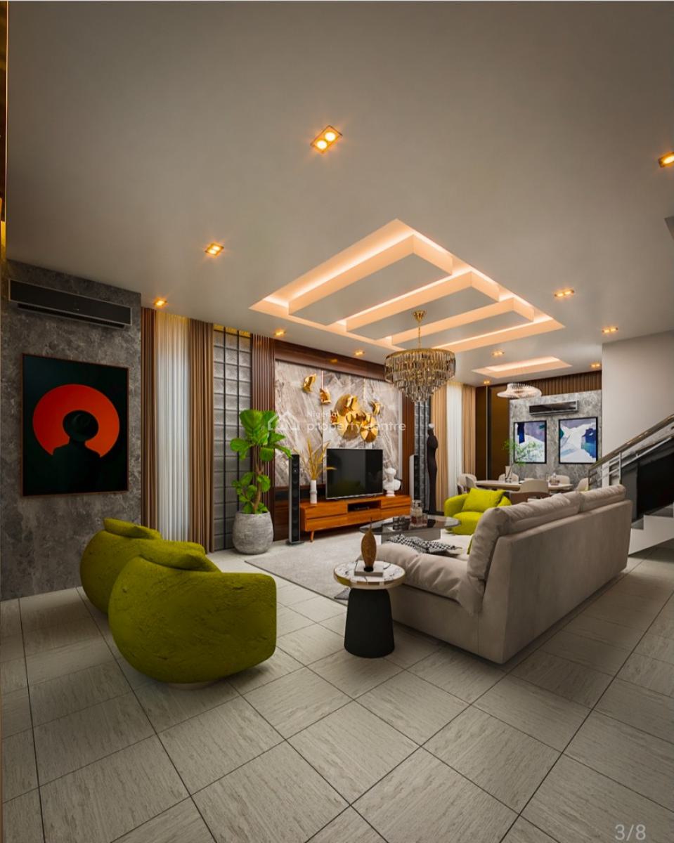 Luxury 4 Bedrooms Fully Detached Duplex with Fitted Kitchen and Bq, Lekki Gardens Phase 4 Road Behind Lagos Business School(lbs), Ajiwe, Ajah, Lagos, Detached Duplex for Sale