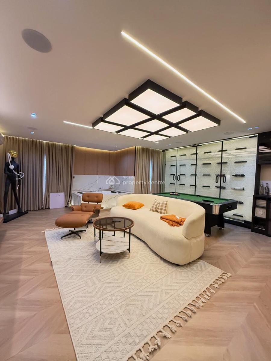 Contemporary 4 Bedroom Smartly Designed & Furnished Duplex,bq ,solar, Serene and Well Secured Neighborhood, Kado, Abuja, Terraced Duplex for Sale